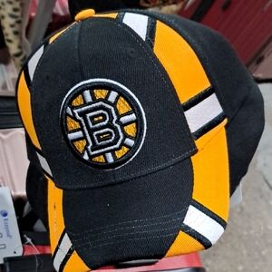 Black and Yellow Boston Bruins Cap